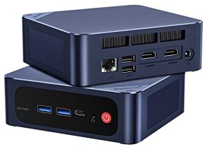 كمبيوتر صغير Beelink ، Sei12 Intel 12th i5 1235U (حتى 4.4 جيجاهرتز) 10 نوى و 12 خيطًا ， رسومات Intel lris Xe ， TDP55W ， 16G DDR4 3200Mh + 500G NVME pcle4.0 SSD ， WIFI6 + BT5.2 ， شاشة مزدوجة 4K / 60 هرتز ， تشغيل تلقائي