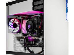 جهاز كمبيوتر سطح المكتب للألعاب Skytech Shiva - AMD Ryzen 5 5600X 3.7 جيجاهرتز ، RTX 3060 Ti 8 جيجابايت GDDR6 ، 16 جيجابايت DDR4 3200 ، 1 تيرابايت SSD ، 600 واط ذهبي PSU ، AC WiFi ، Windows 10 Home 64 بت