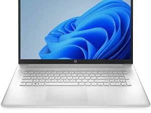 أحدث كمبيوتر محمول HP Pavilion 2022 ، شاشة LED 17 بوصة HD + (1600 × 900) ، معالج AMD Athlon الفضي ، رسومات AMD Radeon ، ذاكرة وصول عشوائي (RAM) سعة 8 جيجابايت ، SSD PCIe 256 جيجابايت ، عمر بطارية طويل ، Wi-Fi 6 ، BT 5.0 ، Windows 10 ، فضي