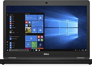 Dell Latitude 5480 Business Laptop، 14 Inch HD، Intel Core 7th Generation i5-7300U، 8GB DDR4، 256GB SSD، Webcam، Windows 10 Pro (تم تجديده)