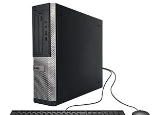 DELL OPTIPLEX 390 DT Desktop Computer، Intel Core I3-2100 3.1GHz، 8GB DDR3، 1TB، DVD، WIFI، HDMI، VGA، Bluetooth 4.0، Windows 10 Professional 64 Bit (تم تجديده)