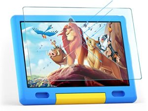 تابلت Coolfan Kids Tablet 10 بوصة 1080P HD 2GB RAM + 32GB ROM مع كاميرا مزدوجة Android 10.0 جهاز لوحي لتعلم التحكم الأبوي جراب قابل للتعديل للأطفال (أزرق)
