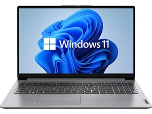 Lenovo 15.6 "IdeaPad 1 Laptop، AMD Dual-core Processor، 15.6" HD Anti-Glare Display، Wi-Fi 6 and Bluetooth 5.0، HDMI، Windows 11 Home in S Mode (20GB RAM | 1TB SSD)