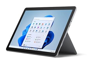 جديد Microsoft Surface Go 2 - شاشة لمس 10.5 بوصة - Intel Pentium - ذاكرة 8 جيجا بايت - SSD 128 جيجا بايت - واي فاي - بلاتينيوم (أحدث موديل)