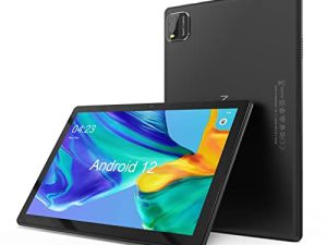كمبيوتر لوحي 10.1 بوصة يعمل بنظام Android 12 ، وذاكرة قراءة فقط سعة 64 جيجابايت و 256 جيجابايت ، وأقراص رباعية النواة ، وشاشة IPS عالية الدقة تعمل باللمس ومكبر صوت مزدوج ، وأقراص Wi-Fi معتمدة من Google ، وكاميرا 8 ميجابكسل + 2 ميجابكسل ، وعمر بطارية طويل 6000 مللي أمبير في الساعة （أسود）
