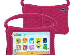 IWEGGO Kids Tablet 7 inch Toddler Tablet for Kids Edition Tablet with WiFi Dual Camera Children Tablet للأطفال الصغار 32GB Android 11 مع جراب مقاوم للصدمات للتحكم الأبوي Google Play YouTube Netflix