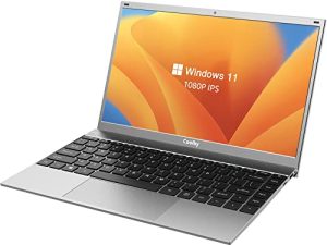 كمبيوتر محمول Coolby Windows 11 ، معالج Intel Celeron Quad-core N4120 ، 12 جيجا بايت DDR4 RAM / 256 جيجا بايت SSD كمبيوتر محمول ، 14.1 بوصة FHD 1920X1080 IPS ، دعم 2.4G / 5G هرتز WiFi ، BT ، كاميرا ويب ، بطاقة TF