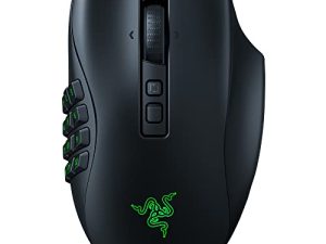 ماوس الألعاب اللاسلكي Razer Naga V2 Pro: لوحة جانبية قابلة للتبديل مع تكوينات 2 و 6 و 12 زرًا - تركيز + مستشعر بصري 20K نقطة في البوصة - أسرع تبديل فأرة ألعاب - إضاءة كروما RGB