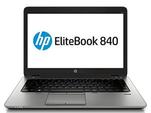 كمبيوتر محمول HP 2018 Elitebook 840 G1 14 بوصة عالي الدقة بإضاءة خلفية LED ومضاد للتوهج ، Intel Dual-Core i5-4300U حتى 2.9 جيجا هرتز ، 8 جيجا بايت رام ، 500 جيجا بايت HDD ، USB 3.0 ، بلوتوث ، Window 10 Professional (تم تجديده)