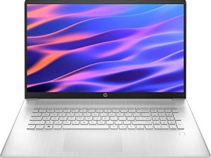 كمبيوتر محمول HP 17 بوصة مع لوحة مفاتيح بإضاءة خلفية ، معالج Intel Core i7-1165G7 ، بطاقة رسومات Intel Iris Xe ، شاشة 17.3 بوصة FHD ، لوحة مفاتيح بإضاءة خلفية ، قارئ بصمات الأصابع ، HDMI ، Windows 11 Home (ذاكرة وصول عشوائي 32 جيجابايت | 1 تيرابايت SSD)