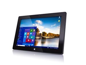 جهاز كمبيوتر لوحي فيوجن 5 10 بوصات يعمل بنظام التشغيل Windows 11 Pro FWIN232 Plus S1 رفيع للغاية يعمل بنظام Windows - (4 جيجابايت من ذاكرة الوصول العشوائي ، USB 3.0 ، Micro HDMI ، وحدة المعالجة المركزية Intel رباعية النواة ، شاشة IPS عالية الدقة ، كاميرات بدقة 5 ميجابكسل و 2 ميجابكسل ، Bluetooth 4.0 ، Windows 11) (64 جيجابايت)
