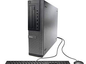 كمبيوتر سطح المكتب DELL Optiplex 7010 - Intel Core i5 3.6GHz ، 16GB DDR3 ، جديد 500GB SSD ، Windows 10 Pro 64-Bit ، WiFi ، USB 3.0 ، DVDRW ، 2X Display Port (مجدد) ']