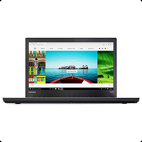 Lenovo ThinkPad T470 14-inch HD with 2.4GHz Intel Core i5 (6th Gen) (8GB، 256GB SSD) Thunderbolt (مجدد) Lenovo ThinkPad T470 14-inch HD with 2.4GHz Intel Core i5 (6th Gen) (8GB، 256GB SSD) Thunderbolt (مجدد)