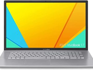 الكمبيوتر المحمول ASUS Vivobook X712 ؛ شاشة 17.3 بوصة عالية الدقة + 1600 × 900 ؛ معالج Intel i5-1035G1 رباعي النواة ؛ ذاكرة وصول عشوائي (RAM) سعة 12 جيجابايت ومحرك أقراص صلبة سعة 1 تيرابايت ؛ Intel UHD ؛ Bluetooth ، نظام التشغيل Windows 11 Home S مع مضاد فيروسات 1YR