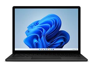 Microsoft Surface Laptop 4 شاشة تعمل باللمس 13.5 بوصة - Intel Core i5-8 جيجا بايت - 512 جيجا بايت مع Windows 11 (أحدث طراز) - أسود