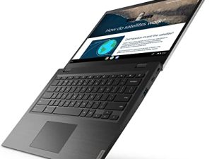 Lenovo Chromebook 14e Touchscreen Business Laptop معالج يصل إلى 2.4 جيجا هرتز 4 جيجا بايت DDD4 RAM 32 جيجا بايت eMMC 14in Full HD شاشة تعمل باللمس LCD كاميرا الويب Chrome OS WiFi