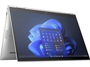 HP Elite x360 1040 G9 14 "Touchscreen Convertible 2 in 1 Notebook - WUXGA - 1920 × 1200 - Intel Core i5 12th Gen i5-1235U Deca-core (10 Core) - ذاكرة وصول عشوائي (RAM) إجمالية تبلغ 16 جيجا بايت - SSD 256 جيجا بايت - Windows 11 Pro - Int
