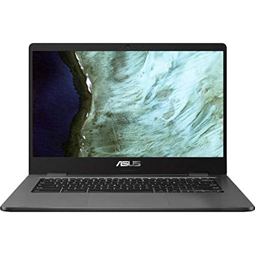 ASUS Chromebook C423NA-BCLN5 14 "4GB 32GB Intel Celeron N3350 X2 2.4GHz Chrome OS ، رمادي ASUS Chromebook C423NA-BCLN5 14 "4GB 32GB Intel Celeron N3350 X2 2.4GHz Chrome OS ، رمادي