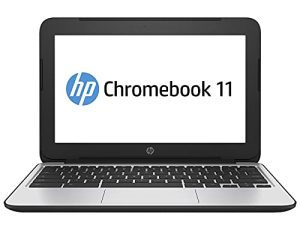 كمبيوتر محمول HP Chromebook 11 G4 11.6 بوصة (Intel N2840 ثنائي النواة ، ذاكرة وصول عشوائي 2 جيجابايت ، محرك أقراص فلاش SSD سعة 16 جيجابايت ، نظام تشغيل كروم) ، أسود (مجدد)
