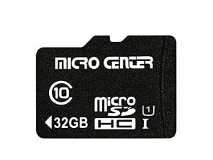 بطاقة ذاكرة فلاش Micro SDHC من الفئة 10 بسعة 32 جيجا بايت مع محول لأجهزة تخزين الهاتف المحمول والكمبيوتر اللوحي والطائرة بدون طيار وتسجيل الفيديو عالي الدقة - 80 ميجابايت / ثانية UHS-I ، C10 ، U1 (عبوة واحدة)
