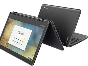 Lenovo N23 Yoga 2-in-1 11.6 بوصة كمبيوتر Chromebook - معالج MT8173c 4 جيجا بايت رام 32 جيجا بايت SSD كروم OS (تم تجديده)