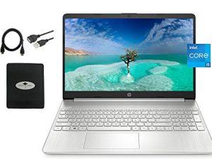 HP Newest 15.6 FHD IPS Flagship Laptop، 11th Gen Intel 4-Core i5-1135G7 (Up to 4.2GHz، Beat i7-1060G7)، 16GB RAM، 256GB PCIe SSD، Iris Xe Graphics، Bluetooth، WiFi، Win11، w / GM Accessories