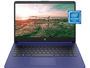 لاب توب اتش بي 14 ، انتل سيليرون ان 4020 ، 4 جيجا رام ، 64 جيجا تخزين ، 14 انش مايكرو ايدج اتش دي ، ويندوز 10 هوم ، نحيف ومحمول ، 4 كيه جرافيكس ، سنة واحدة من مايكروسوفت 365 (14-dq0010nr ، 2021 ، ازرق نيلي )