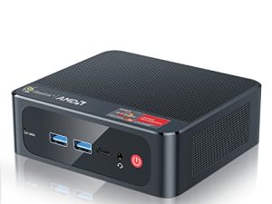 معالج Beelink Mini PC AMD Ryzen 5 5560U ، (حتى 4.0 جيجاهرتز) ، ذاكرة وصول عشوائي 16 جيجا بايت 500 جيجا بايت M.2 2280 NVME SSD ، يدعم أجهزة كمبيوتر سطح المكتب المصغرة 4K @ 60 هرتز ، WiFi 6E BT5.2 ، أجهزة كمبيوتر صغيرة للأعمال ثنائية HDMI