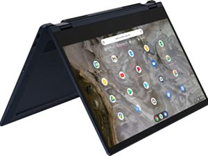 Lenovo Flex 5i Chromebook 13.3 "Full HD 2-in-1 Touchscreen Laptop، Intel Core i3-1115G4، 8GB RAM، 128GB SSD، Intel UHD Graphics، Chrome OS، Abyss Blue