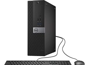 جهاز كمبيوتر Dell Optiplex 7040 Business SFF ذو برج صغير (Intel Core i5-6500 ، 16 جيجا رام ، 256 جيجا SSD ، DVD-RW ، WiFi) Win 10 Pro (تم تجديده)