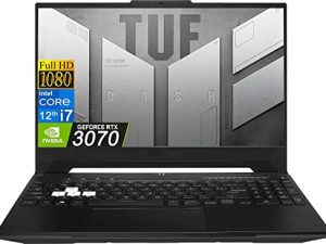 أحدث كمبيوتر محمول 2022 للألعاب ASUS TUF ، شاشة 15.6 بوصة FHD ، Intel Core i7-12650H 10 Core ، NVIDIA GeForce RTX 3070 ، 32 جيجا بايت DDR5 RAM ، 1 تيرا بايت SSD ، 144 هرتز معدل التحديث ، Windows 11 Home ، حزمة مع JAWFOAL