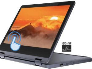 2022 Flagship Lenovo Spin X360 2-in-1 Convertible Chromebook Laptop، 11.6 "HD Touch Screen، Hexa-Core MediaTek MT8183 Processor، 4GB RAM، 64GB eMMC، Wi-Fi 5، 10+ Hours، Chrome OS + HubxcelAccessory