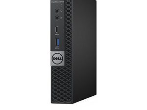 كمبيوتر Dell OptiPlex 7050 Micro Form Factor Desktop ، Intel Core i7-7700 حتى 4.20 جيجاهرتز ، ذاكرة وصول عشوائي DDR4 سعة 16 جيجابايت ، محرك أقراص الحالة الصلبة 512 جيجابايت ، Windows 10 Pro (تم تجديده)