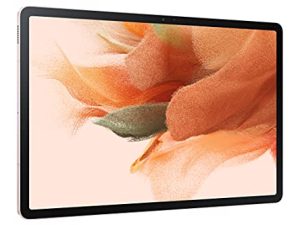 Samsung Galaxy Tab S7 FE 12.4 "64GB واي فاي Android Tablet مع قلم S ، شاشة كبيرة ، اتصال متعدد الأجهزة ، بطارية طويلة الأمد ، 2021 ، SM-T733NLIAXAR ، وردي ميستيك