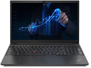 Lenovo ThinkPad E15 Gen 2 Business Laptop، 15.6 "Full HD Display، Intel Core i5-1135G7 Processor، 16GB RAM، 512GB SSD، Wi-Fi 6، HDMI، Windows 11 Pro، أسود