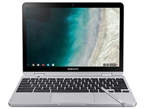 لاب توب Samsung Chromebook Plus V2 2 في 1 - ذاكرة وصول عشوائي 4 جيجا بايت ، 64 جيجا بايت eMMC ، كاميرا 13 ميجا بكسل ، نظام تشغيل كروم ، 12.2 بوصة ، 16:10 نسبة عرض إلى ارتفاع- XE520QAB-K03US Light Titan