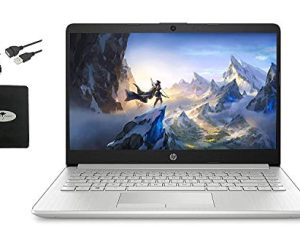 كمبيوتر محمول HP 14 بوصة FHD للأعمال والطالب 2022 الأحدث ، AMD Ryzen3 3250U (حتى 3.5 جيجا هرتز) ، ذاكرة وصول عشوائي 16 جيجا بايت ، 512 جيجا بايت SSD ، إيثرنت ، USB-A & C ، كاميرا ويب ، WiFi ، Bluetooth ، HDMI ، شحن سريع ، Win10 S ، w / اكسسوارات جنرال موتورز