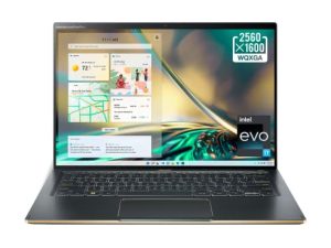 لاب توب أيسر سويفت 5 إنتل إيفو رفيع وخفيف الوزن | 14 بوصة WXGA IPS 100٪ sRGB Touch | 12th Gen Intel i7-1260P | Intel Iris Xe Graphics | 16 جيجا LPDDR5 | 1 تيرا بايت Gen 4 SSD | Killer HDMI ، Wi-Fi 6E AX1675 | SF514-56T-797T