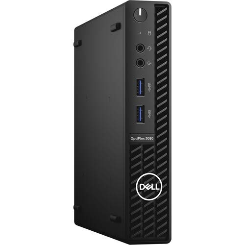 جهاز كمبيوتر Dell OptiPlex 3080 Micro Form Factor ، Intel Core i5-10500T ، 8 جيجا بايت DDR4 RAM ، 256 جيجا بايت SSD ، Windows 10 Pro ، Intel 3165802.11ac ثنائي النطاق 1x1 + Bluetooth 4.2 جهاز كمبيوتر Dell OptiPlex 3080 Micro Form Factor ، Intel Core i5-10500T ، 8 جيجا بايت DDR4 RAM ، 256 جيجا بايت SSD ، Windows 10 Pro ، Intel 3165802.11ac ثنائي النطاق 1x1 + Bluetooth 4.2