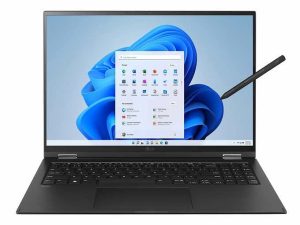 لاب توب LG gram 16 بوصة 2 في 1 خفيف الوزن ، منصة Intel® 12th Gen Core® i7 Evo ™ ، Windows 11 Home ، 16 جيجا بايت رام ، 512 جيجا بايت SSD ، أسود