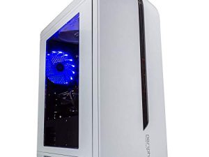 برج كمبيوتر سطح المكتب للألعاب Periphio Vortex ، معالج Intel Quad Core i5 3.2 جيجاهرتز ، ذاكرة وصول عشوائي 16 جيجابايت ، قرص صلب 120 جيجابايت SSD 500 جيجابايت 7200 لفة في الدقيقة ، Windows 10 ، بطاقة رسومات Nvidia GT1030 2 جيجابايت ، HDMI ، Wi-Fi (متجدد)