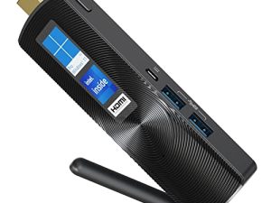 MeLE Mini PC Stick PCG02 Windows 11 Pro Celeron J4125 8G LPDDR4128G eMMC يدعم كمبيوتر سطح المكتب الصغير 4K HDMI و 2.4G / 5.0G ثنائي النطاق WiFi و BT 4.2 و Gigabit Ethernet و USB 3.0 لمكتب Iot