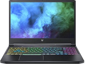 كمبيوتر محمول Acer Predator Triton 300 مقاس 15.6 بوصة FHD 144 هرتز للألعاب ، Intel Core i7-11800H 2.3 جيجاهرتز ، ذاكرة وصول عشوائي 16 جيجابايت ، 512 جيجابايت SSD ، NVIDIA GeForce RTX 3060 6 جيجابايت ، Windows 10 Home ، ترقية Windows 11 مجانًا ، أسود أوبسيديان