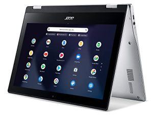 2022 Acer Convertible 2-in-1 Chromebook-11.6 "IPS Touchscreen ، معالج ARM Cortex 6 Core ، 4GB DDR4 Memory ، 32GB eMMC SSD ، كاميرا ويب ، Chrome OS (تم تجديده)