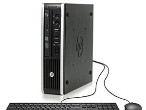 كمبيوتر HP Elite 8300 صغير الحجم للغاية للأعمال ، وذاكرة وصول عشوائي (RAM) سعة 8 جيجابايت ، وذاكرة SSD بسعة 120 جيجابايت ، وواي فاي ، و Windows 10 Professional (تم تجديده)