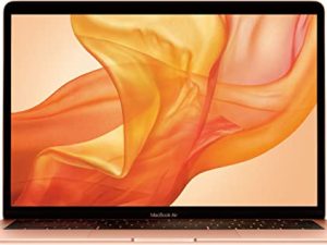 أواخر عام 2018 Apple MacBook Air مع معالج Intel Core i5 بسرعة 1.6 جيجاهرتز (13.3 بوصة وذاكرة وصول عشوائي 8 جيجابايت ومحرك أقراص صلبة SSD بسعة 512 جيجابايت) ذهبي (تم تجديده)