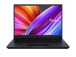ASUS ProArt StudioBook 16 OLED Laptop ، 16 € 3840x2400 OLED Display ، Intel Core i7-12700H ، 16GB DDR5 SO-DIMM * 2 ، 1 تيرابايت PCIe SSD ، Nvidia Geforce RTX 3060 ، Windows 11 Home ، H7600ZM-DB76 ، Star Black
