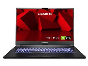 GIGABYTE A7 K1: 17.3 "FHD IPS Anti-Glare 144Hz ، AMD Ryzen" 7 5800H ، NVIDIA GeForce RTX 3060 GPU 6 جيجابايت GDDR6 ، ذاكرة 16 جيجابايت ، 512 جيجابايت PCIe SSD ، Windows 11 Home- كمبيوتر محمول للألعاب (A7 K1-BUS1130SB )