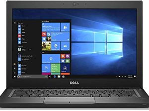 Dell Latitude 7280 Intel Core i7-6600U X2 2.6 جيجاهرتز 16 جيجابايت 256 جيجابايت SSD 12.5 بوصة ، أسود (مجدد)