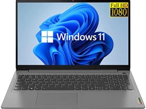 لاب توب Lenovo IdeaPad 3 ، شاشة 15.6 بوصة FHD مقاومة للتوهج ، معالج Intel Core i3-1115G4 ، رسومات Intel UHD ، قارئ بصمات الأصابع ، جاهز للعمل عن بعد ، رمادي ، Windows 11 Home in S Mode (ذاكرة وصول عشوائي 20 جيجابايت | 1 تيرابايت SSD)